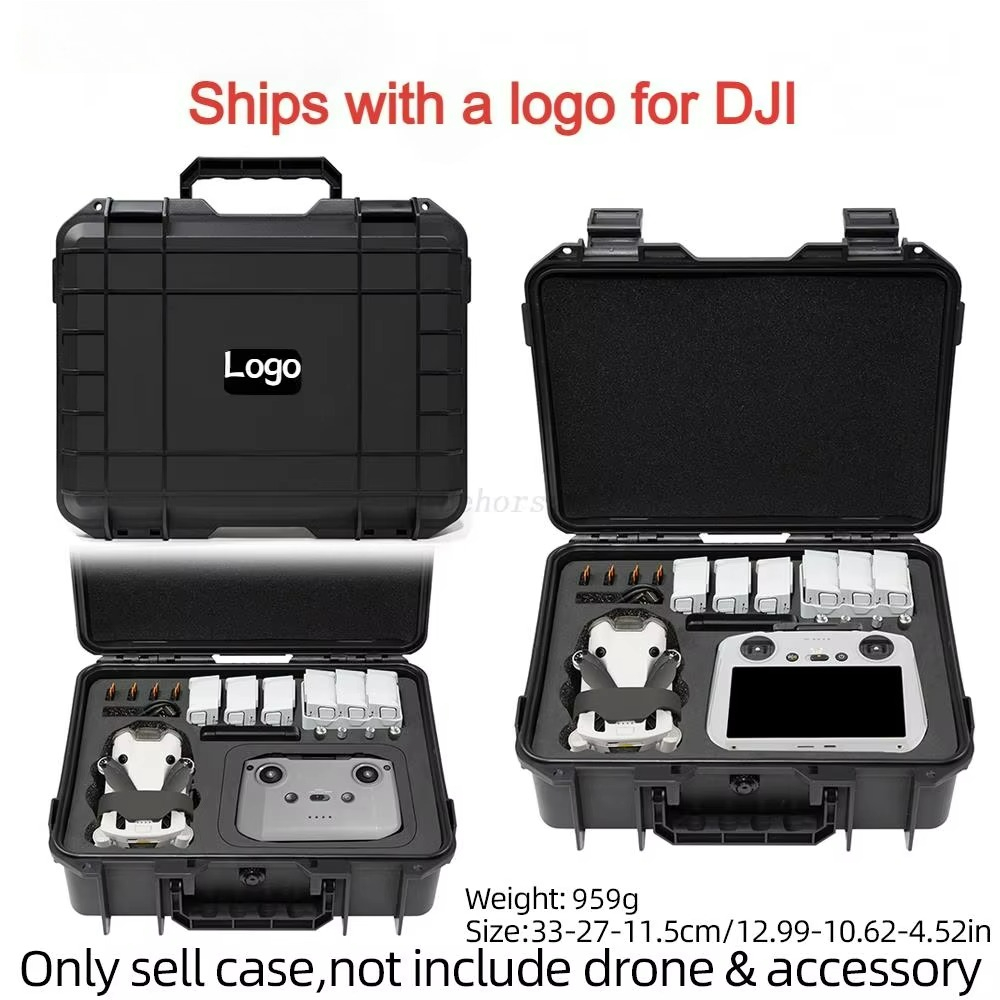 Drone Hard Shell Case - Wytrzymała, twarda walizka do przechowywania DJI
