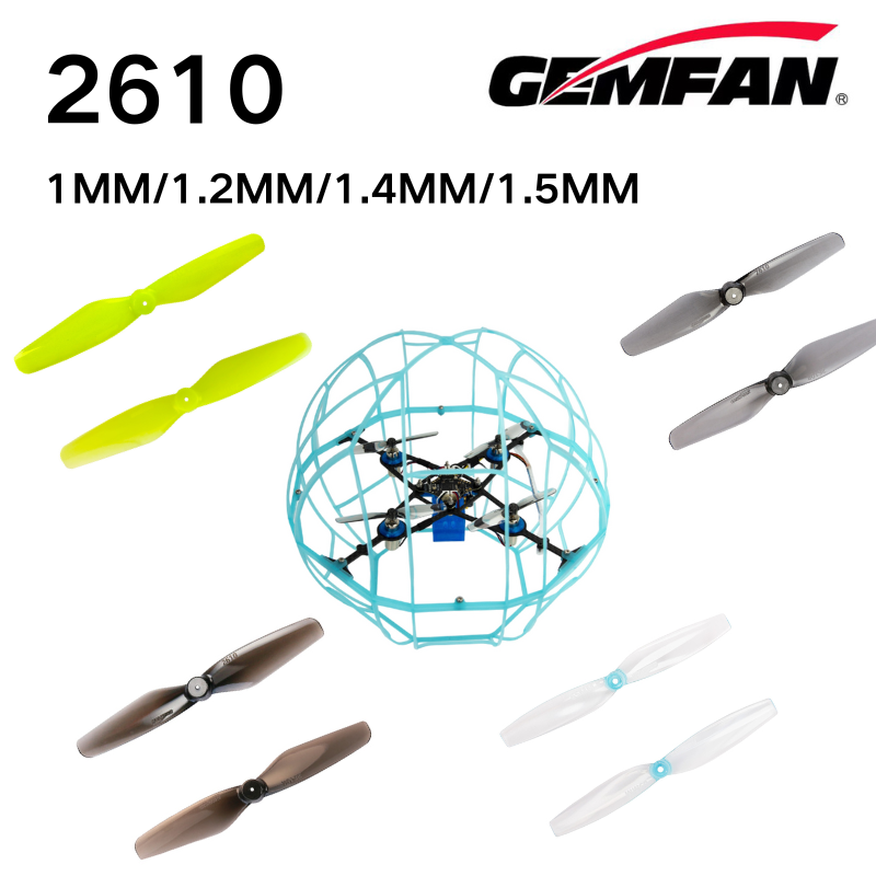 Drone Battery Adapter - 2610 Śmigła Gemfan 2.6 cala 2-łopatowe