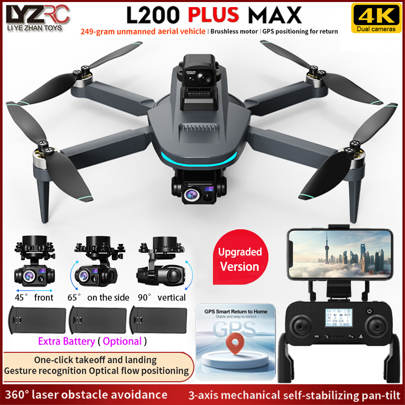 Jjrc Drone X12 - NOWY L200 PLUS MAX Dron GPS